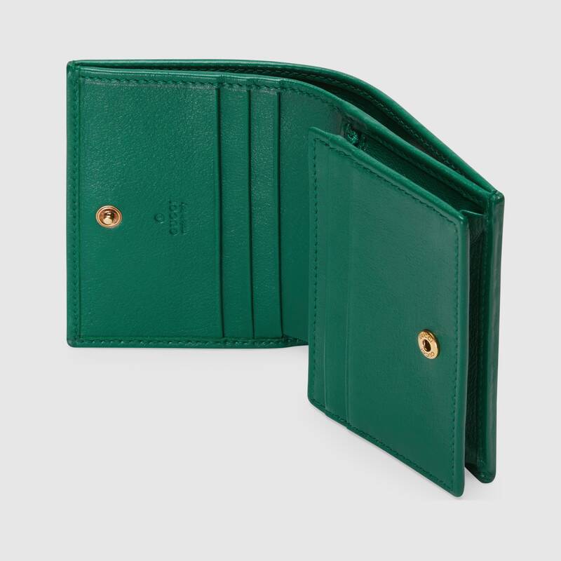 Gucci Diana Card Case Wallet 658244 Green